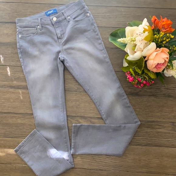Old Navy Super Skinny adjustable gray jeans - Picture 1 of 6